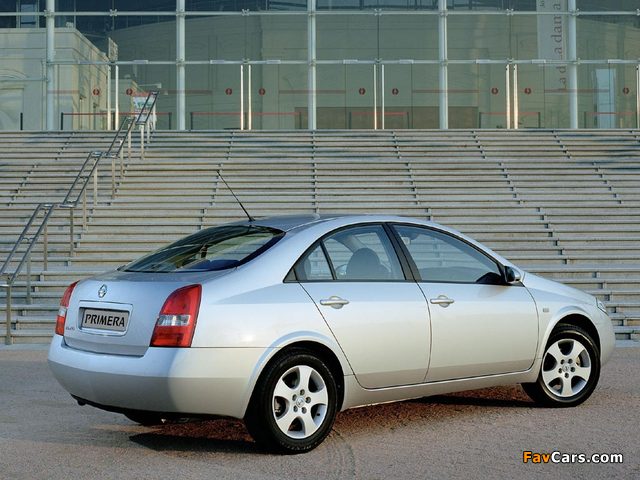 Nissan Primera Sedan (P12) 2002–08 images (640 x 480)