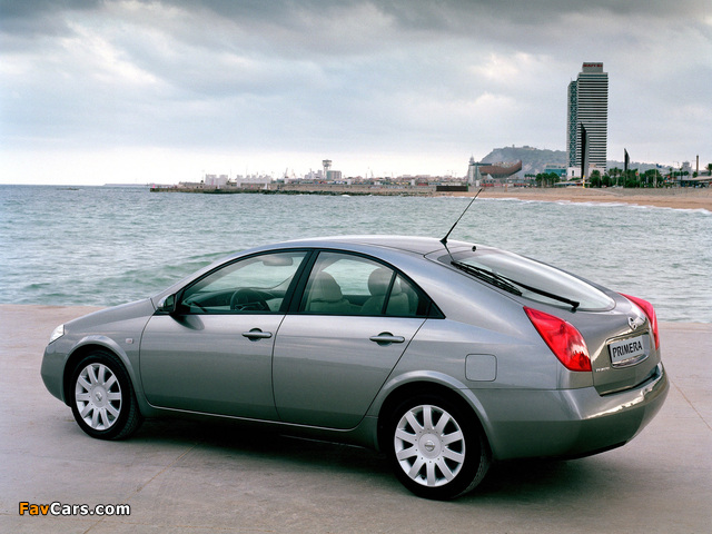 Nissan Primera Hatchback (P12) 2002–08 photos (640 x 480)