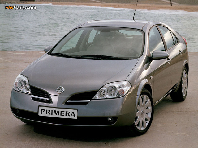 Nissan Primera Hatchback (P12) 2002–08 photos (640 x 480)