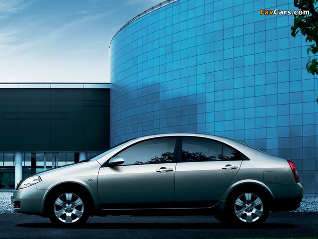 Nissan Primera Sedan (P12) 2002–08 pictures (640 x 480)