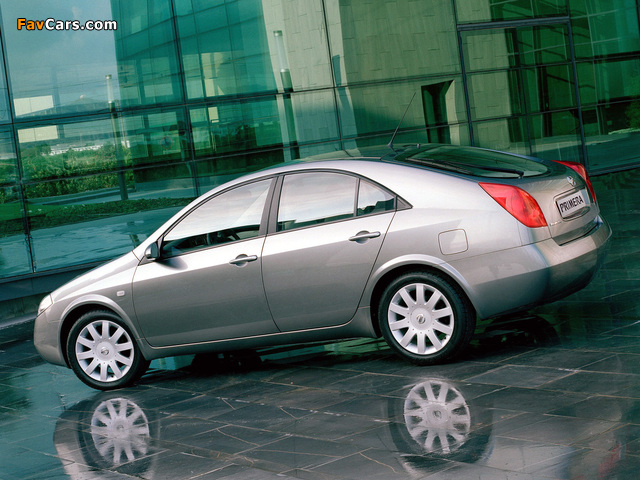 Nissan Primera Hatchback (P12) 2002–08 pictures (640 x 480)