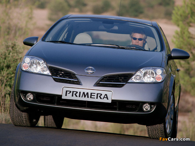 Nissan Primera Hatchback (P12) 2002–08 pictures (640 x 480)