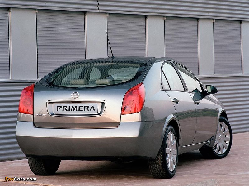 Nissan Primera Hatchback (P12) 2002–08 wallpapers (800 x 600)