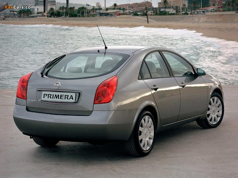 Nissan Primera Hatchback (P12) 2002–08 wallpapers (800 x 600)