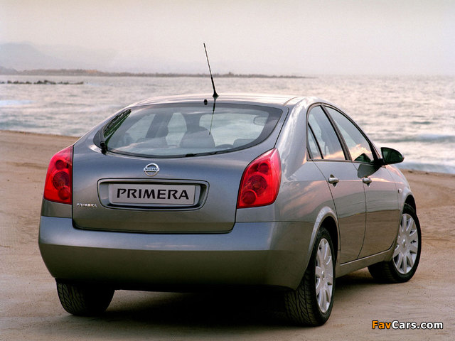 Nissan Primera Hatchback (P12) 2002–08 wallpapers (640 x 480)