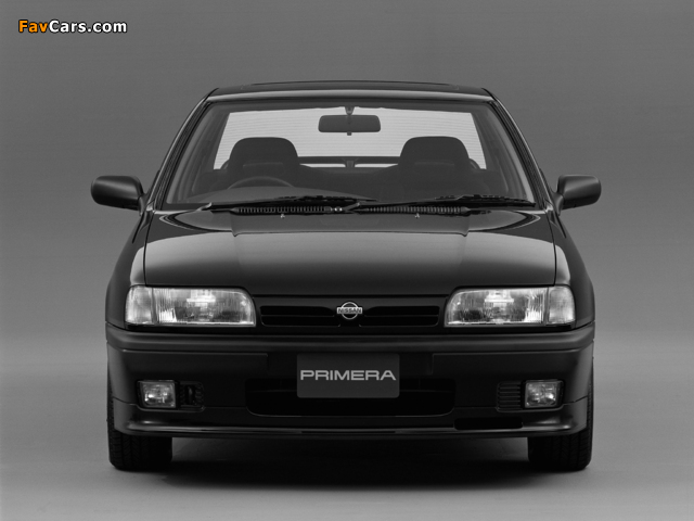 Photos of Nissan Primera Sedan JP-spec (P10) 1990–95 (640 x 480)