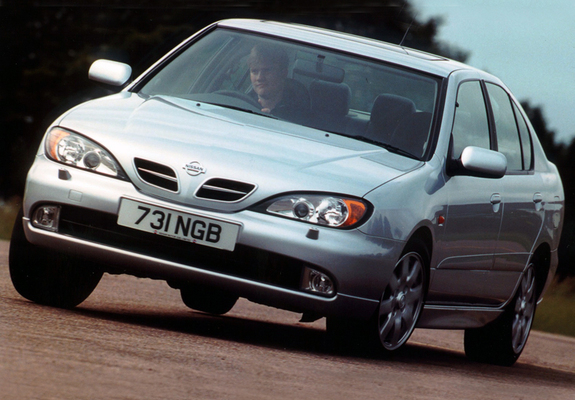 Photos of Nissan Primera Sedan UK-spec (P11f) 1999–2002