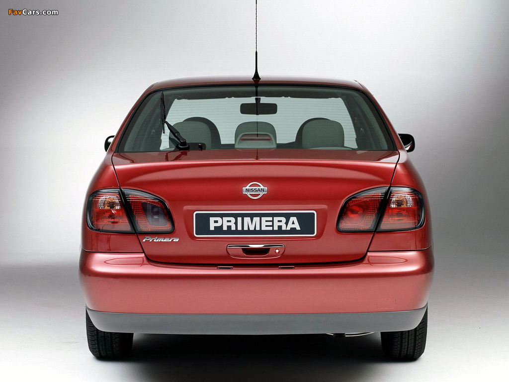 Photos of Nissan Primera Sedan (P11f) 1999–2002 (1024 x 768)