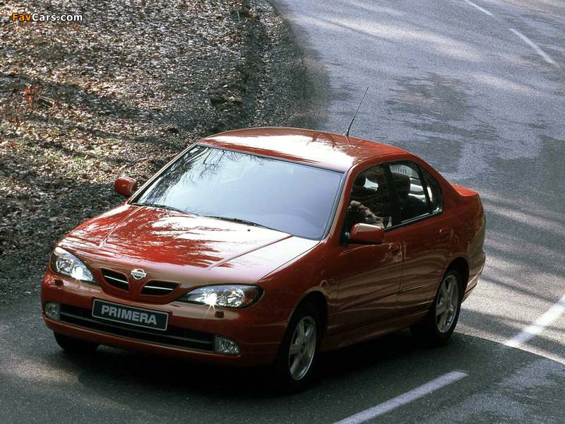 Photos of Nissan Primera Sedan (P11f) 1999–2002 (800 x 600)