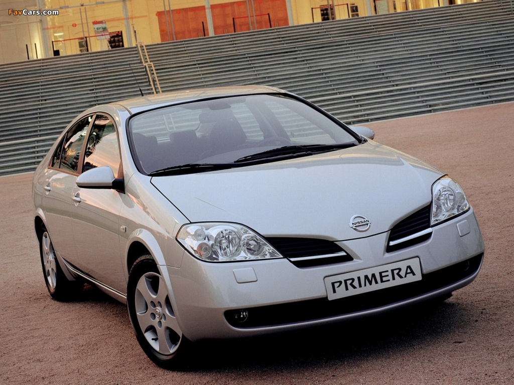 Photos of Nissan Primera Sedan (P12) 2002–08 (1024 x 768)