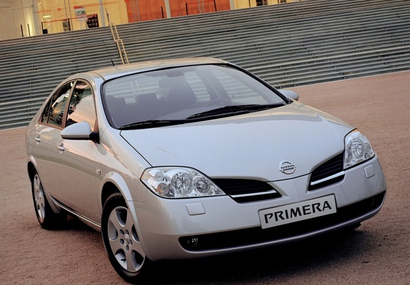 Photos of Nissan Primera Sedan (P12) 2002–08