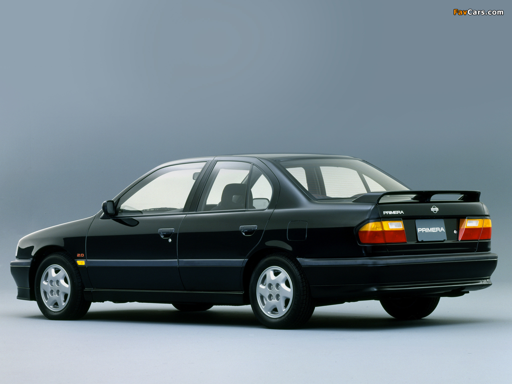 Pictures of Nissan Primera Sedan JP-spec (P10) 1990–95 (1024 x 768)