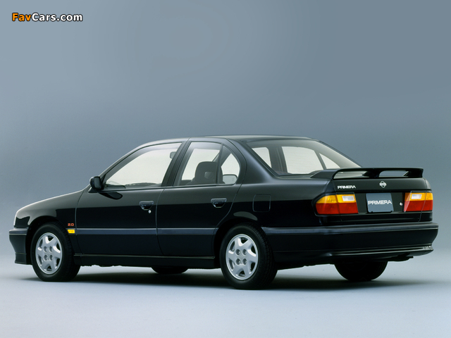 Pictures of Nissan Primera Sedan JP-spec (P10) 1990–95 (640 x 480)