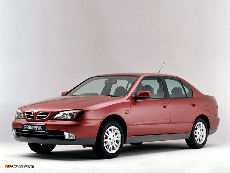 Pictures of Nissan Primera Sedan (P11f) 1999–2002 (800 x 600)