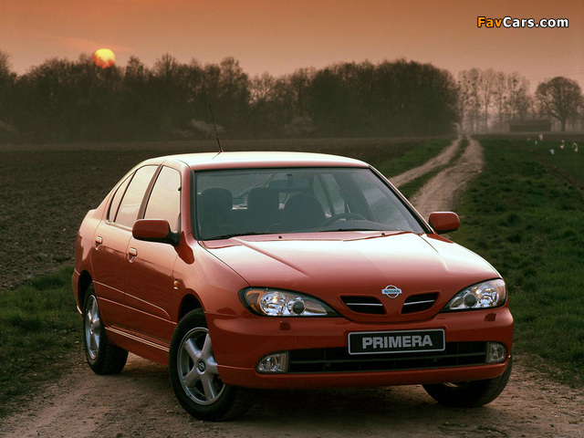 Pictures of Nissan Primera Sedan (P11f) 1999–2002 (640 x 480)