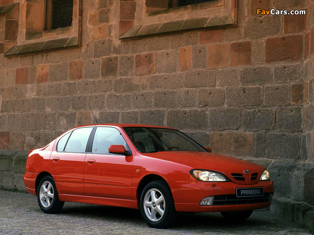 Pictures of Nissan Primera Sedan (P11f) 1999–2002 (640 x 480)