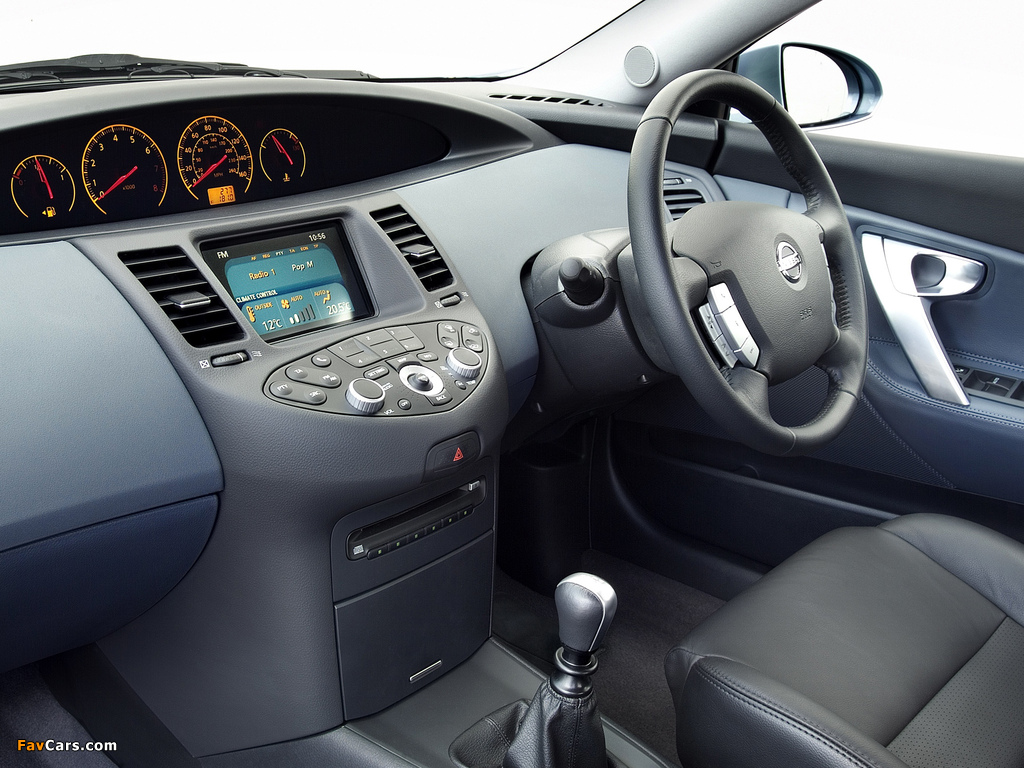 Nissan Primera Hatchback UK-spec (P12) 2002–08 wallpapers (1024 x 768)