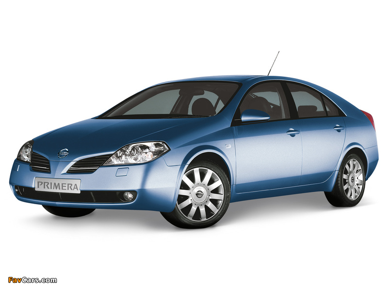 Nissan Primera Sedan (P12) 2002–08 wallpapers (800 x 600)