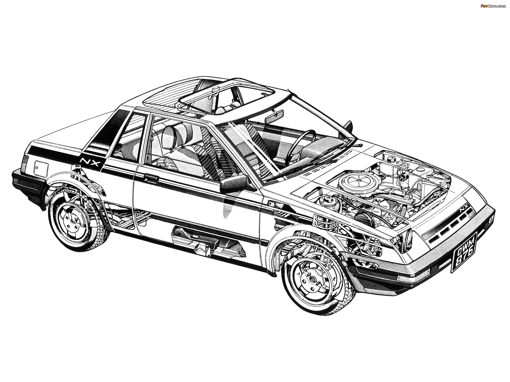 Images of Nissan Pulsar NX (N12) 1983–86 (2048 x 1536)