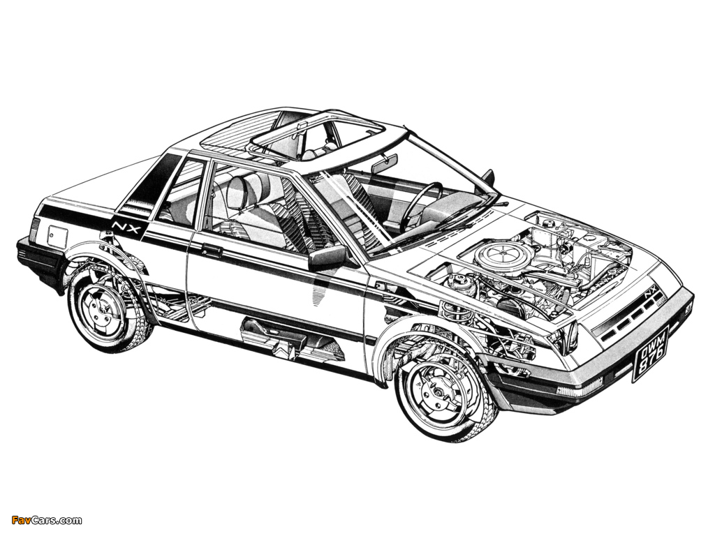 Images of Nissan Pulsar NX (N12) 1983–86 (1024 x 768)