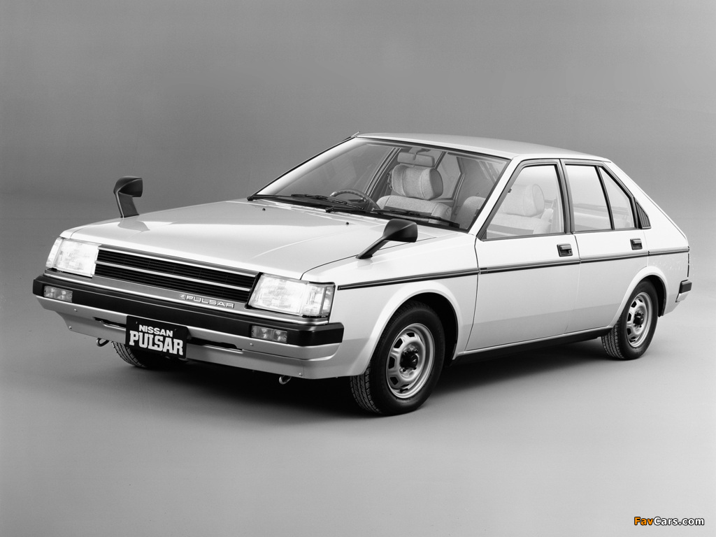 Nissan Pulsar 5-door (N12) 1982–86 wallpapers (1024 x 768)