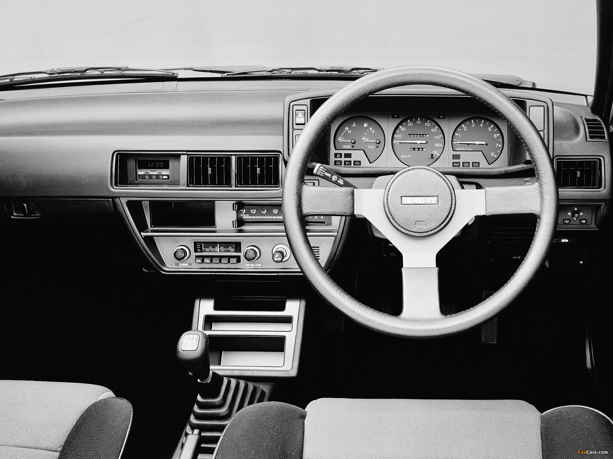 Nissan Pulsar Milano X1 (N12) 1984–86 images (2048 x 1536)