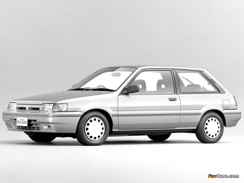 Nissan Pulsar 3-door (N13) 1986–90 images (800 x 600)