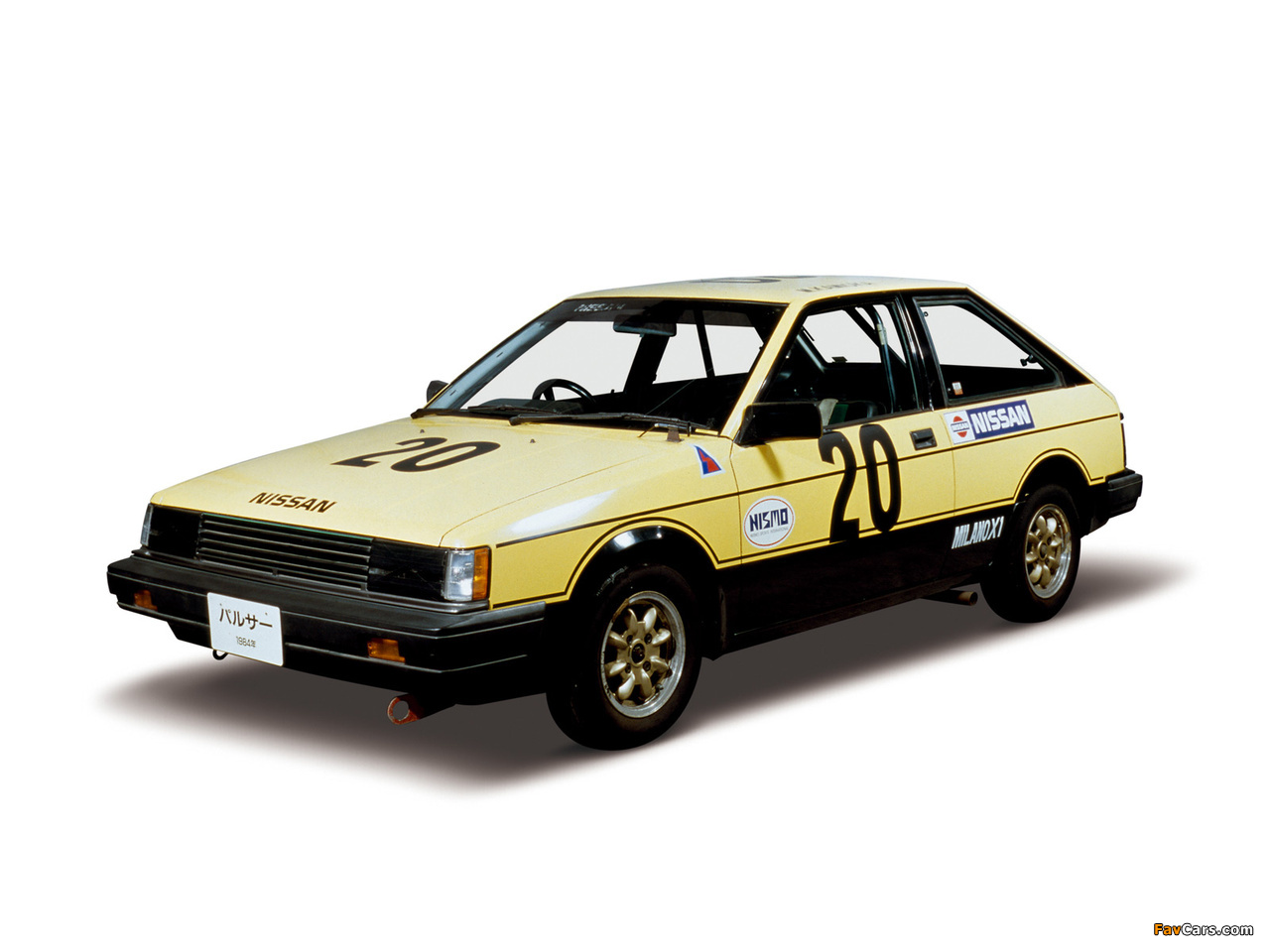 Photos of Nissan Pulsar 3-door Race Car (N12) 1982–86 (1280 x 960)