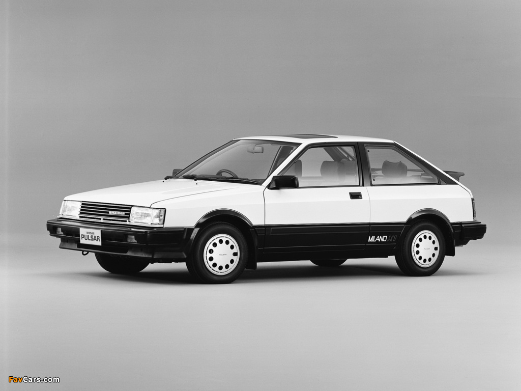 Photos of Nissan Pulsar Milano X1 (N12) 1984–86 (1024 x 768)