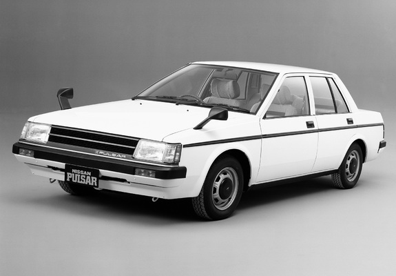 Pictures of Nissan Pulsar Sedan (N12) 1982–86