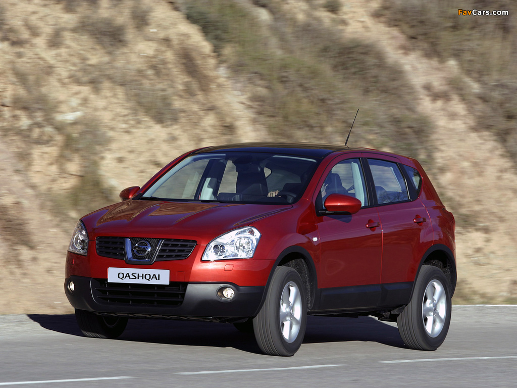 Nissan Qashqai 4WD 2007–09 pictures (1024 x 768)