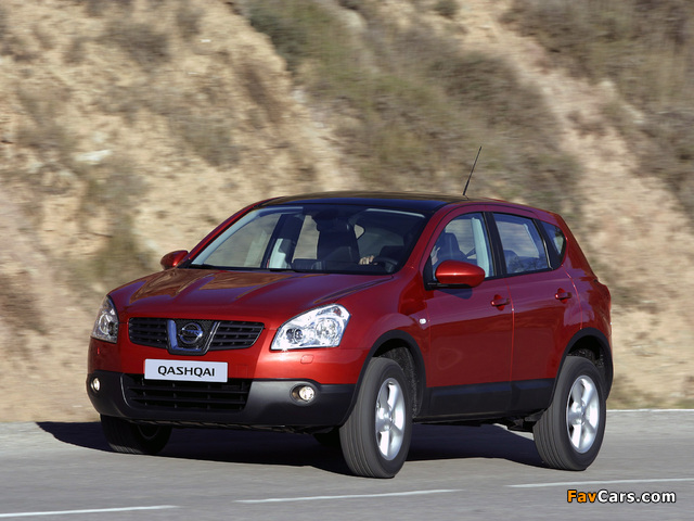 Nissan Qashqai 4WD 2007–09 pictures (640 x 480)
