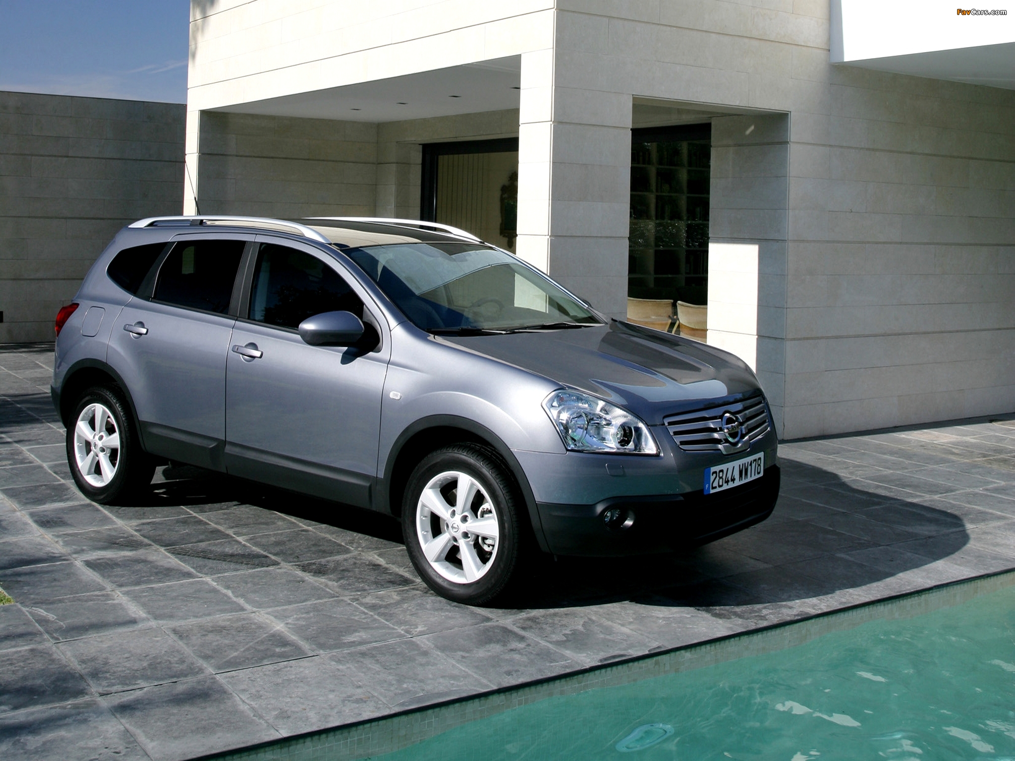 Nissan Qashqai+2 2008–09 pictures (2048 x 1536)