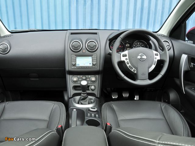 Nissan Qashqai UK-spec 2009 images (640 x 480)