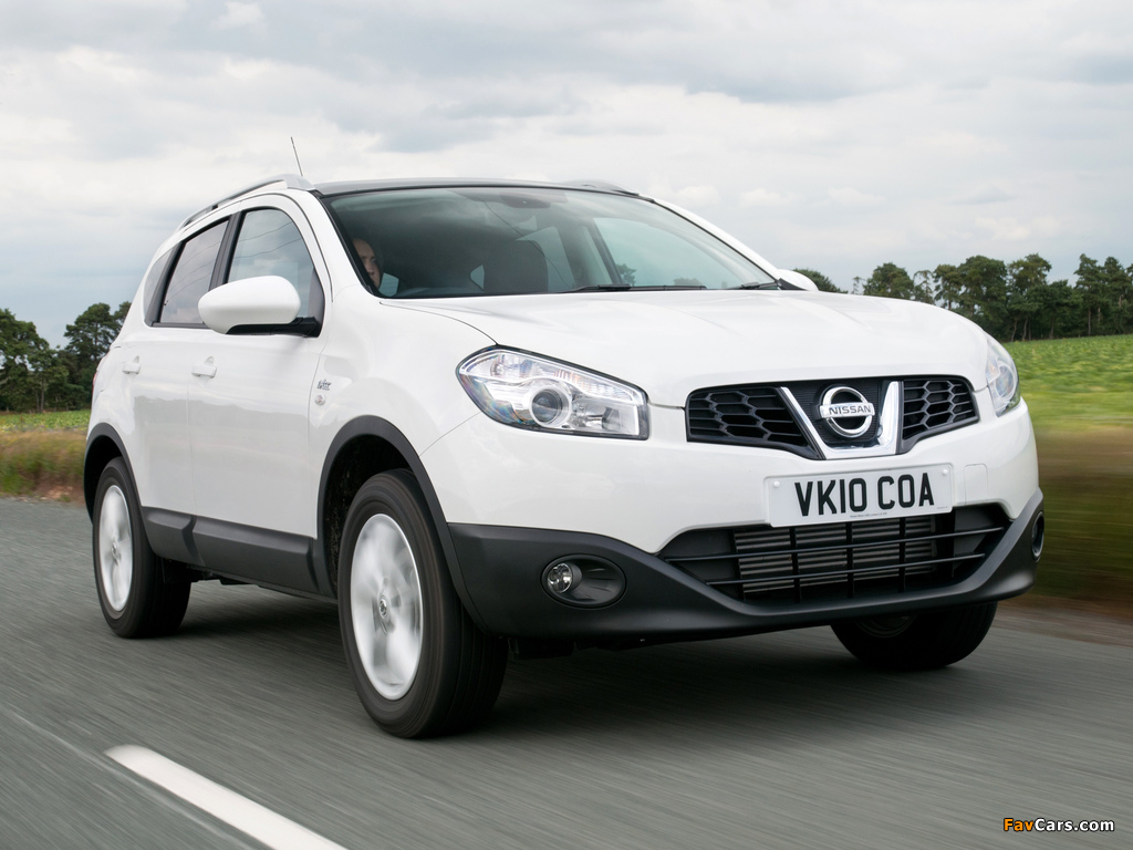 Nissan Qashqai UK-spec 2009 wallpapers (1024 x 768)