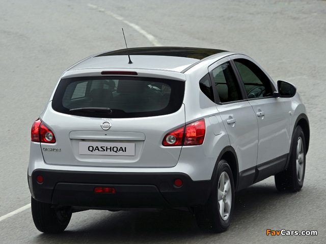 Photos of Nissan Qashqai 2WD 2007–09 (640 x 480)