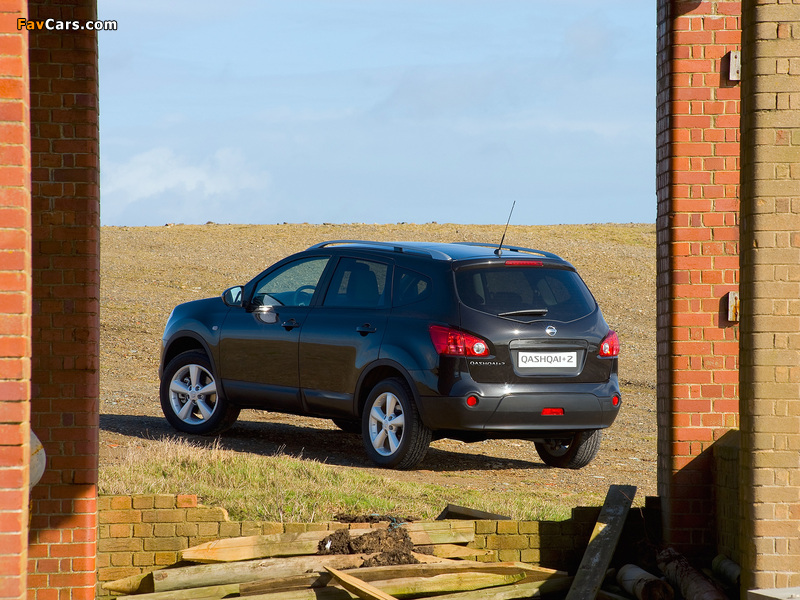 Pictures of Nissan Qashqai+2 2008–09 (800 x 600)