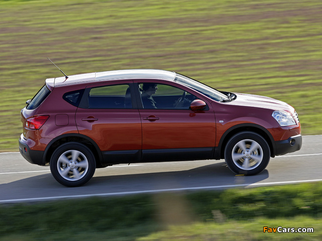 Nissan Qashqai 4WD 2007–09 wallpapers (640 x 480)