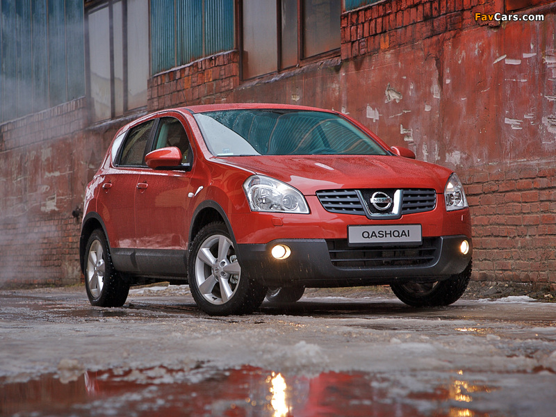 Nissan Qashqai 4WD 2007–09 wallpapers (800 x 600)