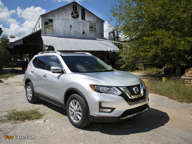 Nissan Rogue (T32) 2016 images (640 x 480)