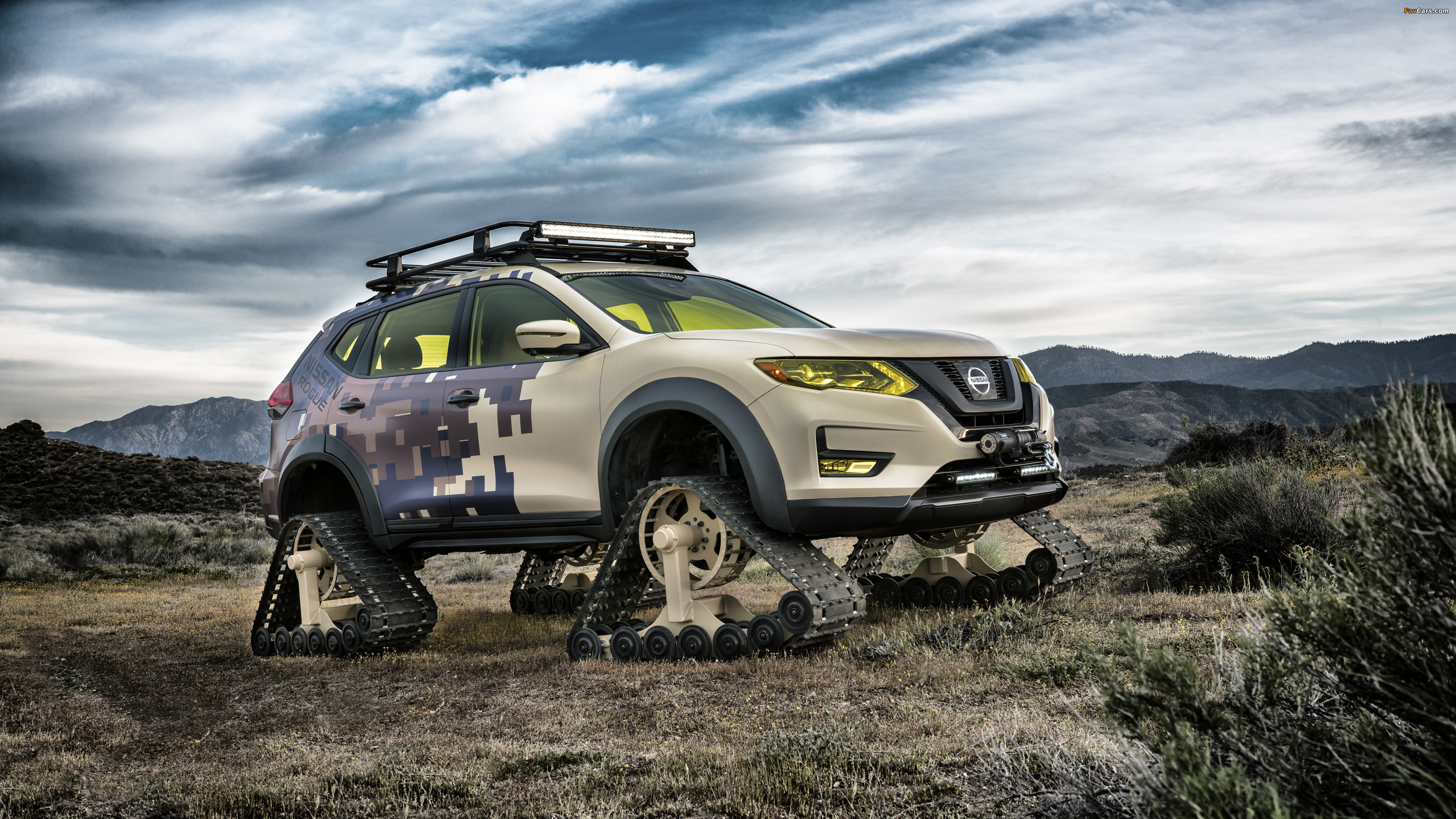 Nissan Rogue Trail Warrior Project (T32) 2017 wallpapers (3300 x 1856)