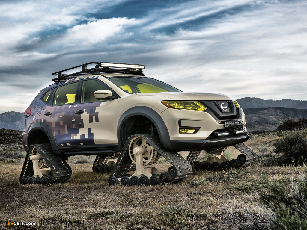 Nissan Rogue Trail Warrior Project (T32) 2017 wallpapers (1024 x 768)