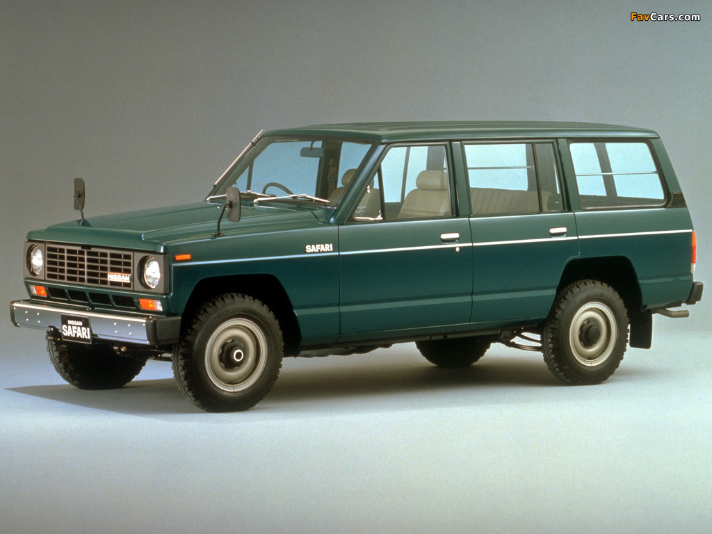 Images of Nissan Safari Station Wagon AD (G160) 1980–85 (1024 x 768)