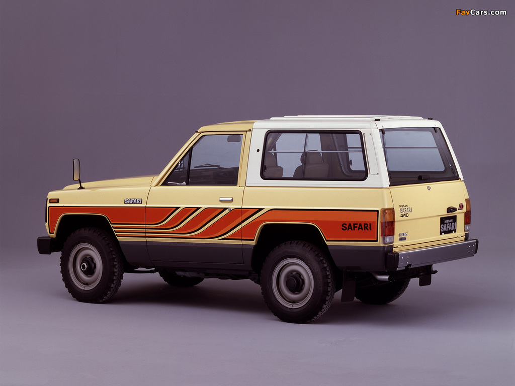 Nissan Safari Hard Top (160) 1980–85 images (1024 x 768)