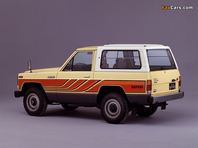 Nissan Safari Hard Top (160) 1980–85 images (640 x 480)