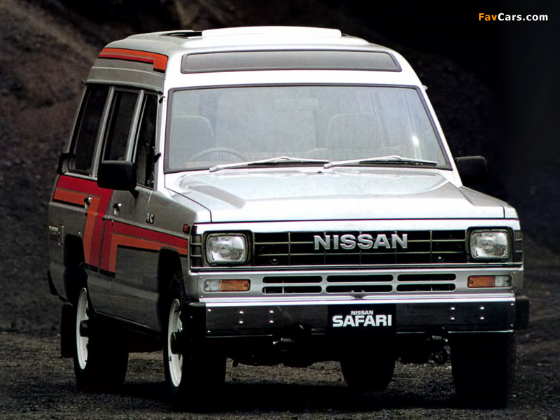 Nissan Safari Station Wagon (161) 1983–87 pictures (800 x 600)