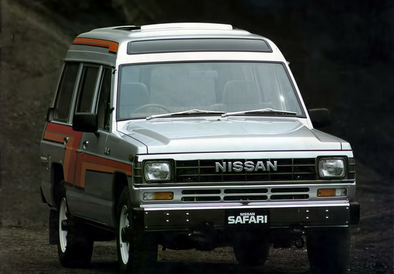 Nissan Safari Station Wagon High Roof (161) 1985–87 wallpapers