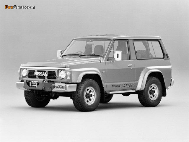 Nissan Safari 3-door (Y60) 1987–97 images (640 x 480)