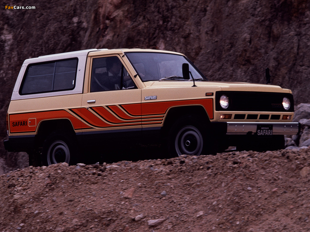 Photos of Nissan Safari Hard Top (160) 1980–85 (1024 x 768)
