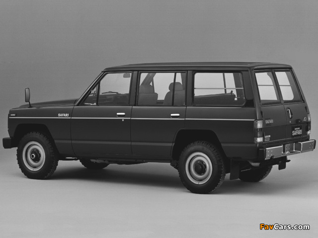 Pictures of Nissan Safari Station Wagon AD (G160) 1980–85 (640 x 480)